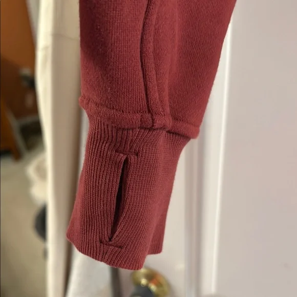 Lululemon Red scuba Hoodie - Picture 3 of 7